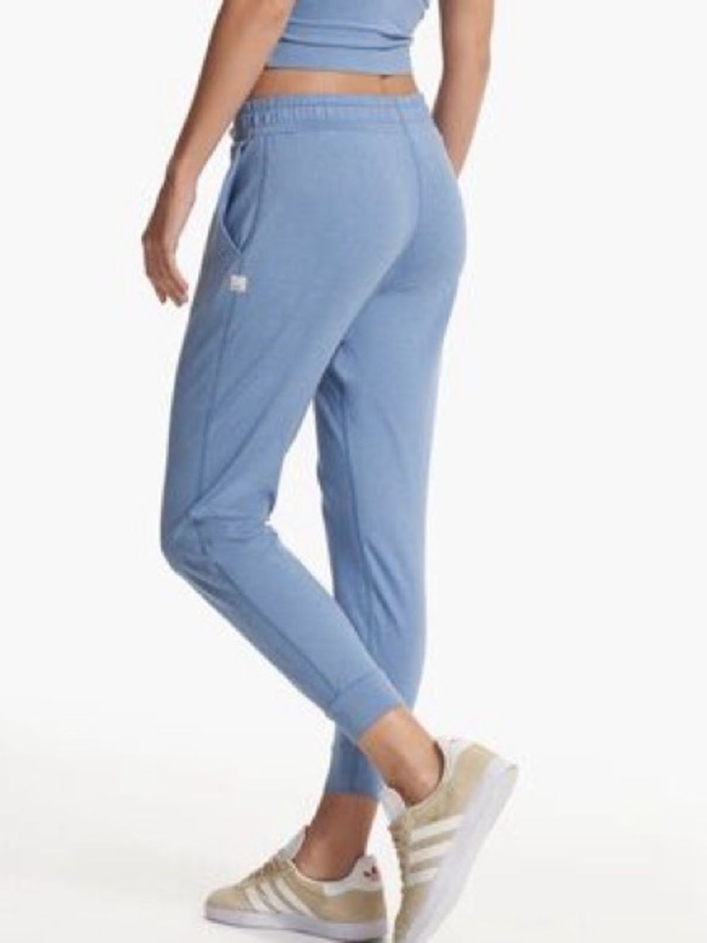 Vuori Women’s Performance Jogger Isle Blue Heather Medium - Picture 2 of 5